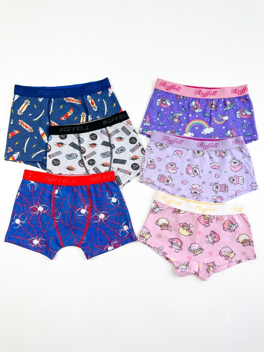 Linha Infantil em algodão Roffeli